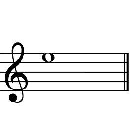 Notenlinie: E