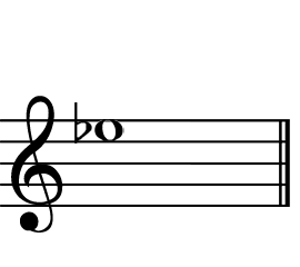 Notenlinie: Es