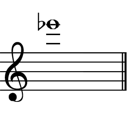 Notenlinie: Es