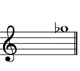 Notenlinie: Ges